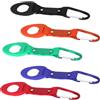 Gadpiparty 6 Pezzi Clip per Borraccia da Zaino con Gancio, Portatile | Alluminio, Gomma e Nailon, per Bottiglia e Soda Bottle, Uso Camping ed Exploring Colore Casuale