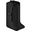 KiBcsLic Custodia Scarpe Equestri Borsa Stivali Cavallo Sacca Calzature Porta Stivali in Poliestere Antiusura con Manico in Pelle Soluzione Impermeabile per