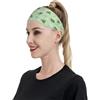 Anceky Fasce sportive con rana ad per donne e uomini, fasce larghe antiscivolo per capelli da donna, fasce elastiche antisudore, fasce per la testa per donne e uomini per esercizi di allenamento yoga