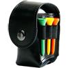 Generic Porta palline da golf in pelle per tee e palline da golf