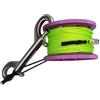 TWISAXC Mulinello da Immersione in ABS con Doppie Clip, Ancore Resistenti | esplorazione a breve , sensazione di comfort al tatto, lunghezza di 15 m/49,21 piedi, bobina da pesca con anello di lenza con