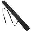 Kichvoe Borsa Giapponese Porta Spade Ninja da Schiena in Poliestere Nero | Copertura Rinforzata, Tracolla Regolabile, per Shinai e Attrezzatura Scherma, Uso Esterno e Casa Stile Casuale