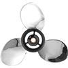 Vectzeta Elica in Acciaio Inossidabile for Motore for Barche 9 1/4X11-J, for, Motore fuoribordo 9,9 HP 15 HP 9 1/4 X 11 -J 63V-45943-10-00 63V-4594
