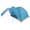 Generic Tenda Campeggio 6 Posti Bianco Blackout