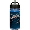 Scooli Aero - Borraccia Star Wars in plastica sicura, Senza BPA, con Cannuccia Integrata, 500 ml, Perfetta per Scuola, Asilo, Tempo Libero, per Ragazzi, Ragazze