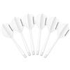 WayArrival Set di 6 alette di ricambio per freccette, colore bianco