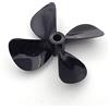 Vectzeta 1PC Modello Elica for Barca 60mm 70mm 5mm Albero PC 4-Pale CW CCW Prop RC Barca Esca Rimorchiatore Legno Marine Barca ROV Robot Subacqueo