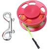 Morain Scubas Diving Finger Bobine Bobine Leggero Resistente alla corrosione Mulinello da immersione per la pesca e l'esplorazione