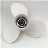 Vectzeta Elica Marina 11 1/8 X 13 fuoribordo for Barche, for 25-60HP 69W-45945-00-EL Alluminio Bianco 3 Pale 13 Denti scanalati