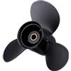 Vectzeta Elica fuoribordo 9,9 X 11, for Tohatsu, for Nissan 25-30HP 3R0B645230 / 48-896896A40 Elica Marina in Alluminio 3 Pale