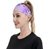 Anceky Fasce sportive a farfalla viola per donne e uomini, fasce larghe antiscivolo per capelli da donna, fasce elastiche antisudore, fasce per la testa per donne e uomini per esercizi di allenamento yoga
