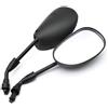 BAYDE Specchio regolabile Specchietti retrovisori per motociclette filettatura destra da 10 mm per DY100 ATV QUAD Ciclomotore Scooter Parti