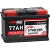 LANGZEIT Batterien LANGZEIT batteria auto 77Ah 12V avviamento sostituito 75Ah
