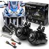 Smartbomb Kit Faretti fendinebbia connettori specifici 40w omologati Africa Twin 1100 + staffe regolabili abs + connettore attivazione