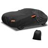 Qklyxr Copriauto, for Kia, Rio Sedan 210D-PU Copriauto completo da esterno for tutte le stagioni con porta, for cerniera Telo copriauto completo per esterni