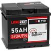 LANGZEIT Batterien LANGZEIT batteria auto EFB 55Ah 12V start-stop AFB ECM sostituito 50Ah