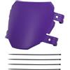 Generic Targa per bicicletta elettrica, per SUR RON S/X SUPER73, per motocross, fuoristrada, con fascette, leggera, colore: viola