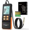 EVSTUL Tester qualità Olio Motore, analizzatore Olio per Motori Benzina e Diesel | Verifica trasmissione luminosa e temp. olio, sensore flessibile 127 cm, display retroilluminato 2,8‑pollici,design ergonomico