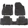 MTM Tappetini Gomma per Renault Grand Scenic IV 12.2016-09.2022 Design a Vaschetta, su Misura con Bordi Rialzati cod. 3D 9754