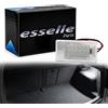 Esselle Parts Placchetta LED Bagagliaio Compatibile con Ford Ecosport MK1 Ecosport 2 B-Max C-Max MK1 Puma Fusion Street Ka 18 SMD CANBUS 6000K Bianco Ghiaccio - Luce Vano Bagagli Plug & Play