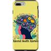 World Mental Health Awareness Day Yellow Custodia per iPhone 7 Plus/8 Plus La salute mentale conta la consapevolezza della Giornata della salute mentale