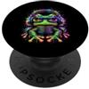 Ambient Progressive Psytrance Jungle Dub Techno EDM House Goa Festival Electro Psy Trance Rave DnB PopSockets PopGrip Adesivo