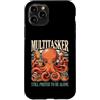 Multitasker Octopus Book Lover Custodia per iPhone 11 Pro Multitasker preferisce ancora essere solo Polpo