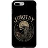 The Jimothy Raccoon Custodia per iPhone 7 Plus/8 Plus Divertente Raccoon Meme Vintage Foresta Fungo Luna