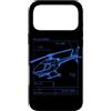 Funny RC Helicopter Gifts for Men and Wo Custodia per iPhone 17 Pro Max RC elicottero elicottero RC di corsa di telecomando