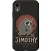 The Jimothy Raccoon Custodia per iPhone XR Jimothy Raccoon Citazione del nome divertente Im Doing My Best
