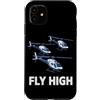Funny RC Helicopter Gifts for Men and Wo Custodia per iPhone 11 RC elicottero elicottero RC di corsa di telecomando