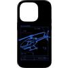 Funny RC Helicopter Gifts for Men and Wo Custodia per iPhone 14 Pro RC elicottero elicottero RC di corsa di telecomando