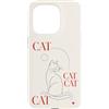 Paw Pact Prints Custodia per iPhone 15 Pro Minimalista Cat Lover Cat Mom Pet Animal