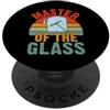 Window Cleaner Gifts Maestro del pulitore per vetri PopSockets PopGrip Adesivo