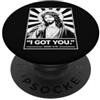 Funny Christian Anime Faith Art I Got You Jesus John 3:16 Divertente Christian Anime PopSockets PopGrip Adesivo