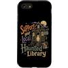 Haunted Library Reads Custodia per iPhone SE (2020) / 7/8 Divertente biblioteca infestata Halloween Book Lover