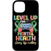 World Mental Health Awareness Day Yellow Custodia per iPhone 13 Level Up For Mental Health Awareness Ragazzi Bambini Gaming Giallo