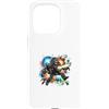 Abbigliamento Fotografia Robot Creativo Custodia per iPhone 15 Pro Macchina Fotografica Robot Flash Grafica