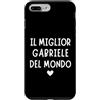 divertente e originale per ogni gabriele Custodia per iPhone 7 Plus/8 Plus Il Miglior gabriele del Mondo | Regalo per gabriele