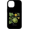 The Botany Bureau Custodia per iPhone 14 Illustrazione della pianta di zucca Cucurbita maxima