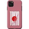 CRAZEELEBAH JAPAN INC Custodia per iPhone 11 Pro Max TOKYO JAPAN SAKURA CHERRY BLOSSOM ROSSO SOLE