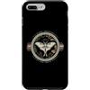 Nocturnal Botanical Moth Lover Custodia per iPhone 7 Plus/8 Plus Creatura notturna e luna falena orgogliosa
