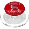 Christmas Giant Schnauzer Ugly Woofmas S Schnauzer gigante di Natale PopSockets PopGrip per MagSafe