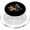 Cocker Spaniel Halloween Costume Spettra Cocker Spaniel Scheletro Halloween PopSockets PopGrip per MagSafe