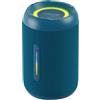NGS Roller Fury 2 Tiny Blue - Altoparlante Bluetooth portatile, sommergibile IPX7, 20 W, True Wireless TWS, USB, batteria 7 ore, blu