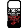 Funny RC Helicopter Gifts for Men and Wo Custodia per iPhone 17 Pro RC elicottero elicottero RC di corsa di telecomando