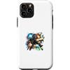 Abbigliamento Fotografia Robot Creativo Custodia per iPhone 11 Pro Macchina Fotografica Robot Flash Grafica