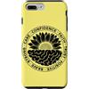 World Mental Health Awareness Day Yellow Custodia per iPhone 7 Plus/8 Plus Fidati di Positive Brave Strong Care Supporto per la Giornata della Salute Mentale