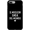 divertente e originale per ogni Enea Custodia per iPhone 7 Plus/8 Plus Il Miglior Enea del Mondo Divertente | Regalo per Enea