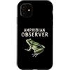 Osservatore Anfibi Palude Natura Custodia per iPhone 11 AmphIbian Observer Rane Palude Selvatica